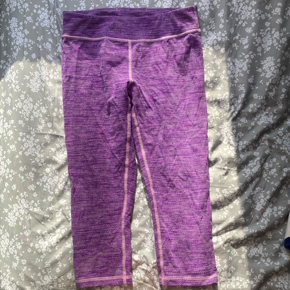 Purple Heathered Ivivva Leggings